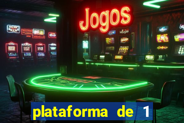 plataforma de 1 real fortune tiger